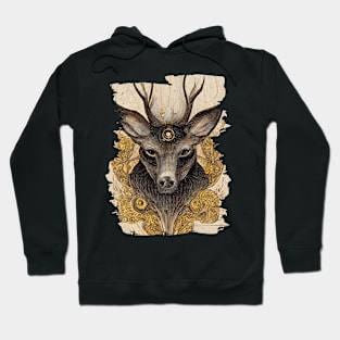 Animals from the forest_deer Hoodie